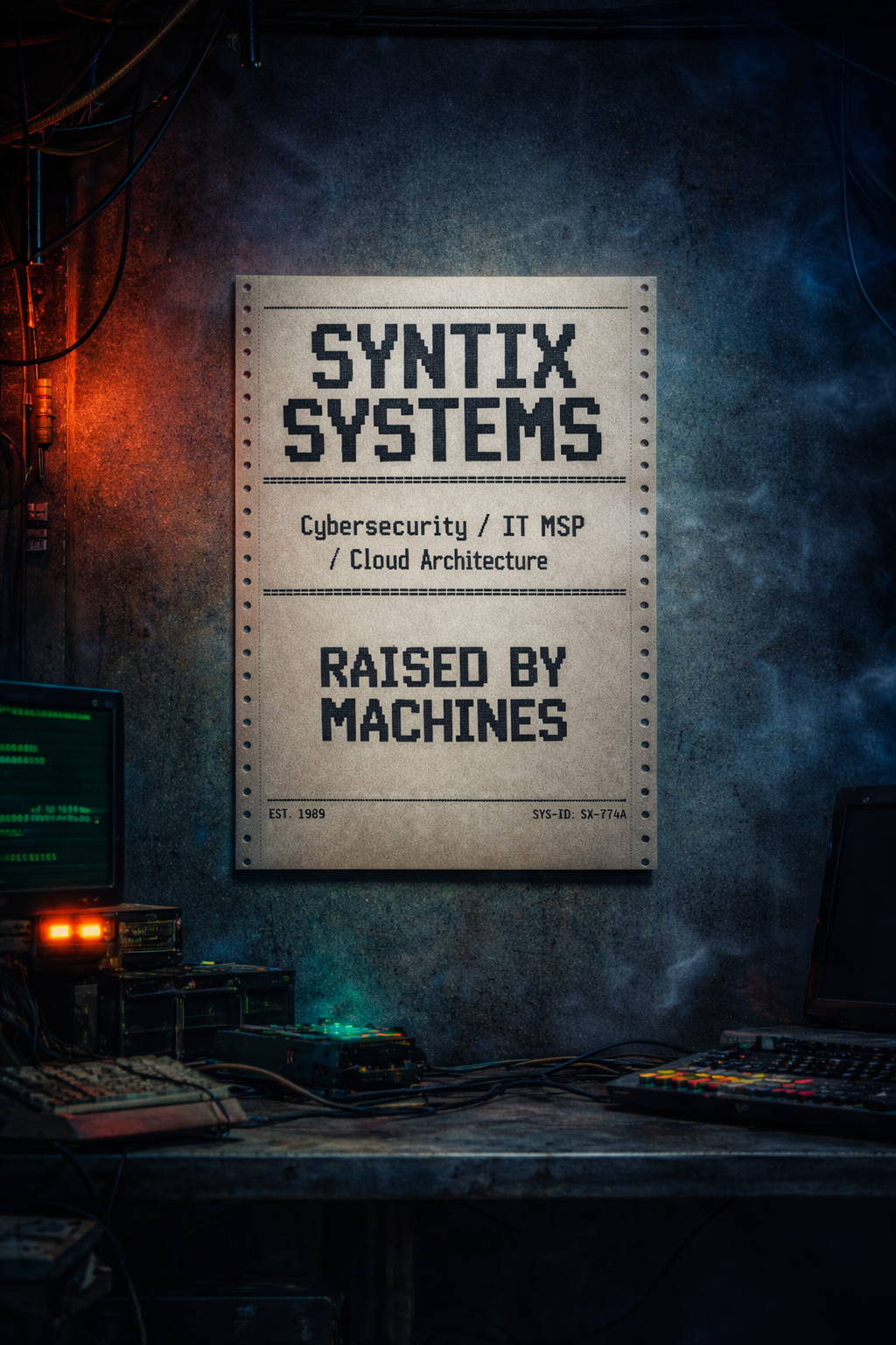 Raised by Machines artifact 001